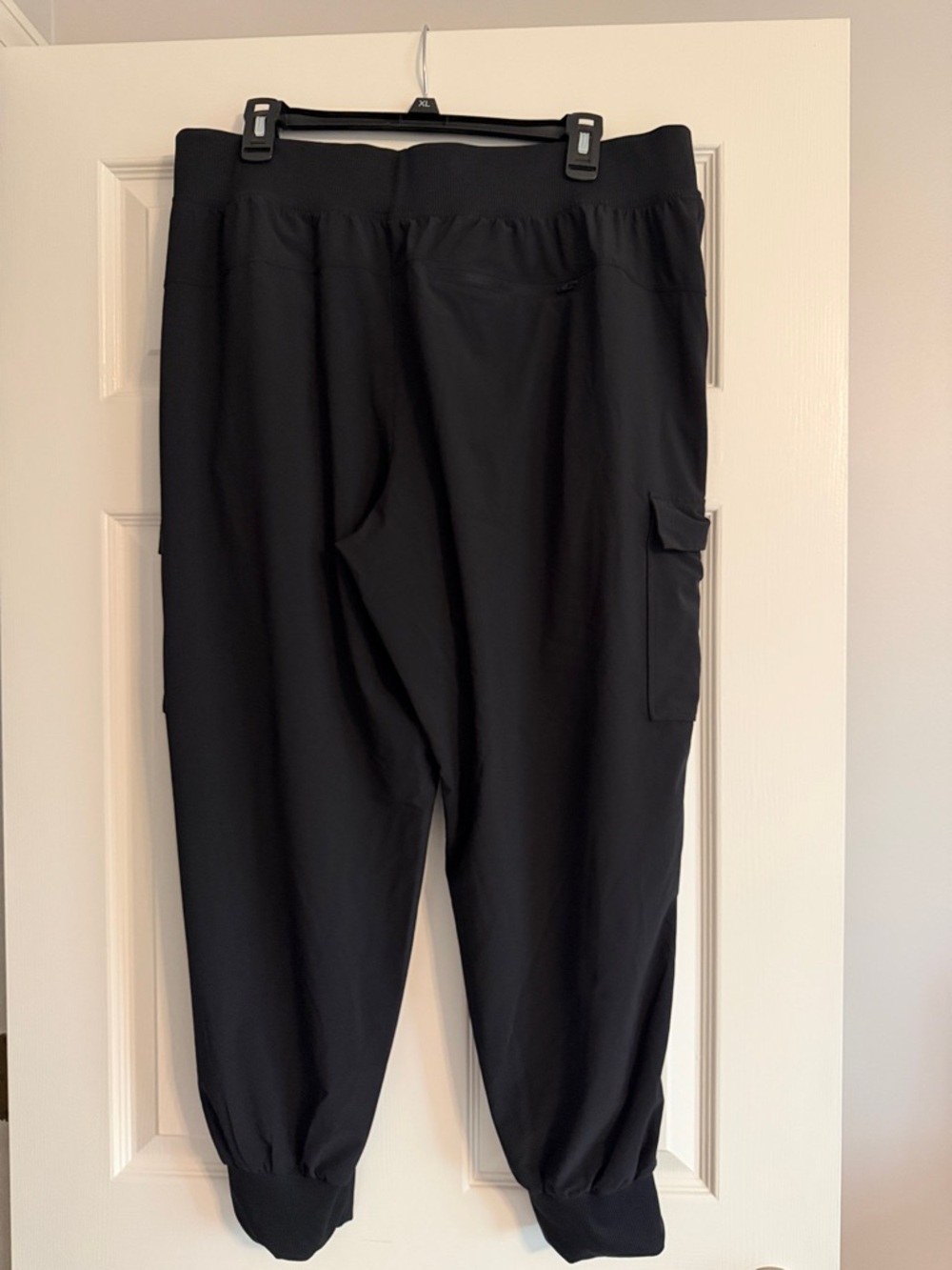 all in motion Black Cargo Joggers with Drawstring Waist - Picture 2 of 4